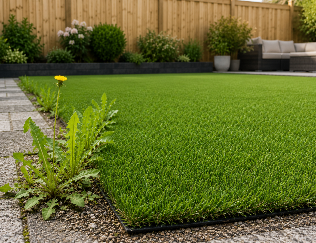 Can Weeds Grow Through Artificial Grass?