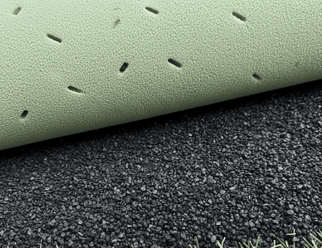 What to put under Artificial grass?