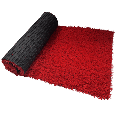 Atmospheric Red 18mm Play Area Artificial Grass Carpet
