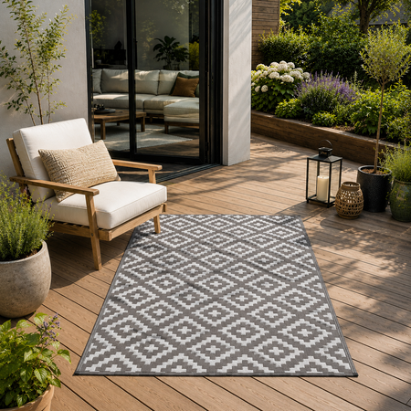Dakota Diamond Reversible Outdoor Rug